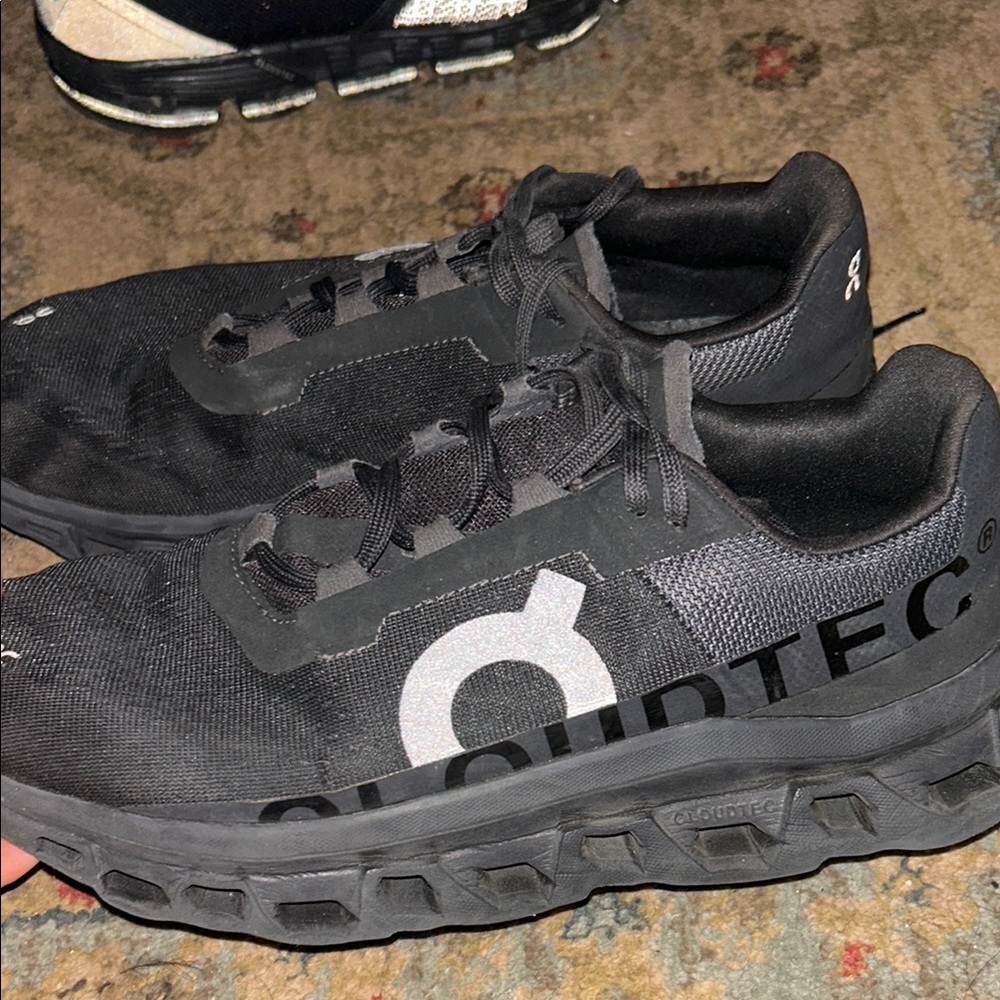 Men's Black Running Shoes